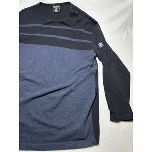Vintage Polo Jeans Co Pullover Ralph Lauren Long Sleeve Striped VTG Made USA